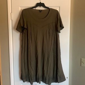 Olive Green Dress